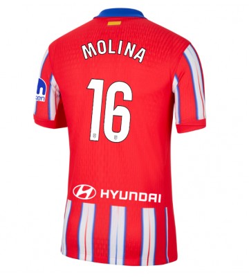 Atletico Madrid Nahuel Molina #16 Hjemmebanetrøje 2024-25 Kort ærmer